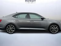 Used Skoda Superb SportlinePlus 150 HP (110 kW) 2023 Graphite grey metallic Hatchback