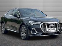 Used Audi Q3 S-Line 150 HP (110 kW) 2021 Black SUV