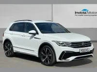 Used VW Tiguan R-line 150 HP (110 kW) 2022 White SUV