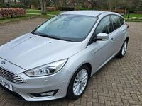 Used Ford Focus Titanium X 125 HP (91 kW) 2018 Silver Hatchback