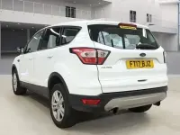 Used Ford Kuga Zetec 120 HP (88 kW) 2017 White SUV