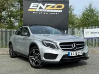 Käytetty Mercedes GLA220 AMG line 2015 Hopea Katumaasturi