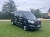 Used Ford Transit Limited 130 HP (95 kW) 2019 Black Van