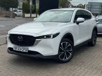 Used Mazda CX-5 Exclusive-Line 165 HP (121 kW) 2023 Rhodium white SUV