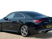 Used Mercedes CLA200 AMG line 161 HP (118 kW) 2021 Black Coupe