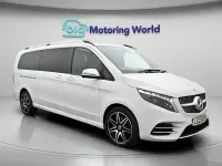 Used Mercedes V300 AMG line 237 HP (174 kW) 2023 White MPV