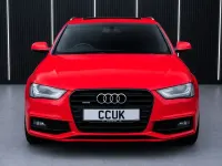 Used Audi A4 Black Edition 177 HP (130 kW) 2014 Red Estate