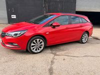 Used Vauxhall Astra Design Edition 2018 Red Estate
