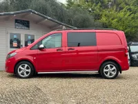 Used Mercedes Vito 187 HP (137 kW) 2019 Red Van