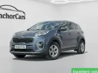 Used Kia Sportage 116 HP (85 kW) 2018 Blue SUV