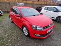 Used VW Polo Edition 60 HP (44 kW) 2014 Red Hatchback