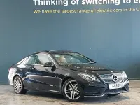 Usado Mercedes E350 AMG line 258 CV (189 kW) 2016 Negro Coupe