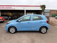 Used Kia Picanto 66 HP (48 kW) 2018 Blue Hatchback