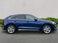 Used Audi Q5 S-Line 204 HP (150 kW) 2022 Blue SUV