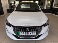 Used Peugeot e-208 GTi 100 kW (136 HP) 2020 White Hatchback