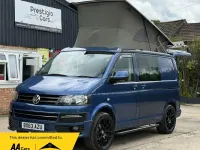 Used VW T5 Highline 140 HP (102 kW) 2013 Blue Van