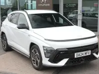 Used Hyundai Kona N Line 141 HP (103 kW) 2024 White SUV