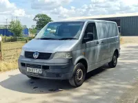 Used VW T5 101 HP (74 kW) 2007 Silver Van