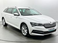 Used Skoda Superb SE Technology 218 HP (160 kW) 2021 White Estate