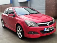 Used Vauxhall Astra Sport 120 HP (88 kW) 2009 Red Hatchback