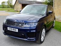 Second-hand Land Rover Range Rover Sport HSE Dynamic 404 CP (297 kW) 2019 Albastru SUV