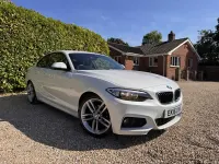 Used BMW 218 M Sport 150 HP (110 kW) 2016 White Coupe
