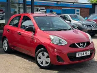 Used Nissan Micra Visia 80 HP (58 kW) 2014 Red Hatchback