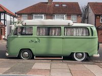 Used VW T2 1969 White green Van
