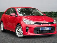 Used Kia Rio 100 HP (73 kW) 2019 Red Hatchback