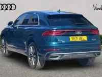 Used Audi Q8 S-Line 281 HP (206 kW) 2021 Blue SUV