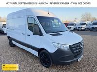 Begagnad Mercedes Sprinter 2020 Vit Van