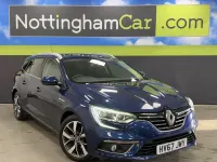 Used Renault Mégane GrandTour Dynamique 110 HP (80 kW) 2017 Blue Estate