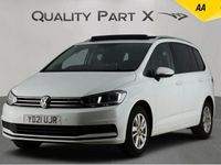Used VW Touran Family 150 HP (110 kW) 2021 White MPV