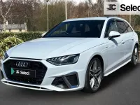 Used Audi A4 S-Line 200 HP (147 kW) 2021 White Estate