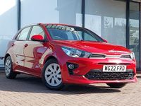 Begagnad Kia Rio 83 HK (61 kW) 2022 Röd Halvkombi