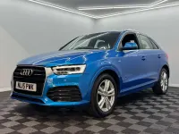Used Audi Q3 S-Line 184 HP (135 kW) 2015 Blue SUV