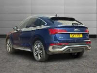 Used Audi Q5 Sportback S-Line 261 HP (191 kW) 2021 Blue SUV