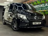 Used Mercedes V250 AMG line 2017 Black MPV