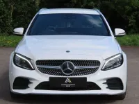 Used Mercedes C220 AMG Line Premium 191 HP (140 kW) 2019 White Estate