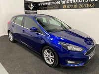 Used Ford Focus Zetec 2015 Blue Hatchback