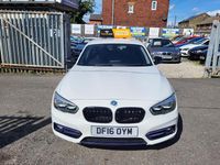 Used BMW 118 Sport Line 2016 White Hatchback