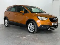 Used Vauxhall Crossland X Elite 110 HP (80 kW) 2019 Orange SUV