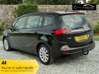 Used Vauxhall Zafira Tourer Design Edition 2016 Black MPV