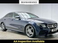Used Mercedes E200 AMG line 184 HP (135 kW) 2019 Cavansite blue Sedan