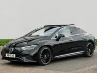Used Mercedes EQE300 AMG line 180 kW (245 HP) 2023 Black Sedan