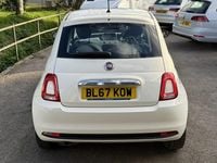 Used Fiat 500 Pop 69 HP (50 kW) 2018 White Hatchback