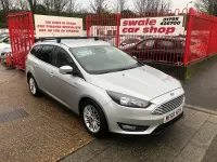 Begagnad Ford Focus Zetec 100 HK (73 kW) 2018 Silver Kombi