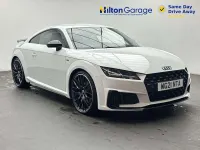 Used Audi TT Black Edition 245 HP (180 kW) 2021 White Coupe