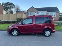 Used VW Caddy Life 150 HP (110 kW) 2016 Red MPV