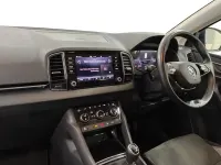 Used Skoda Karoq SE L 150 HP (110 kW) 2023 Lava blue metallic SUV